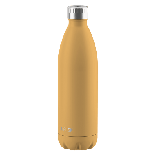 FLSK Trinkflasche 1000 ml aus Edelstahl sunrise