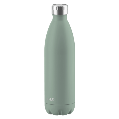 FLSK Trinkflasche 1000 ml aus Edelstahl sage
