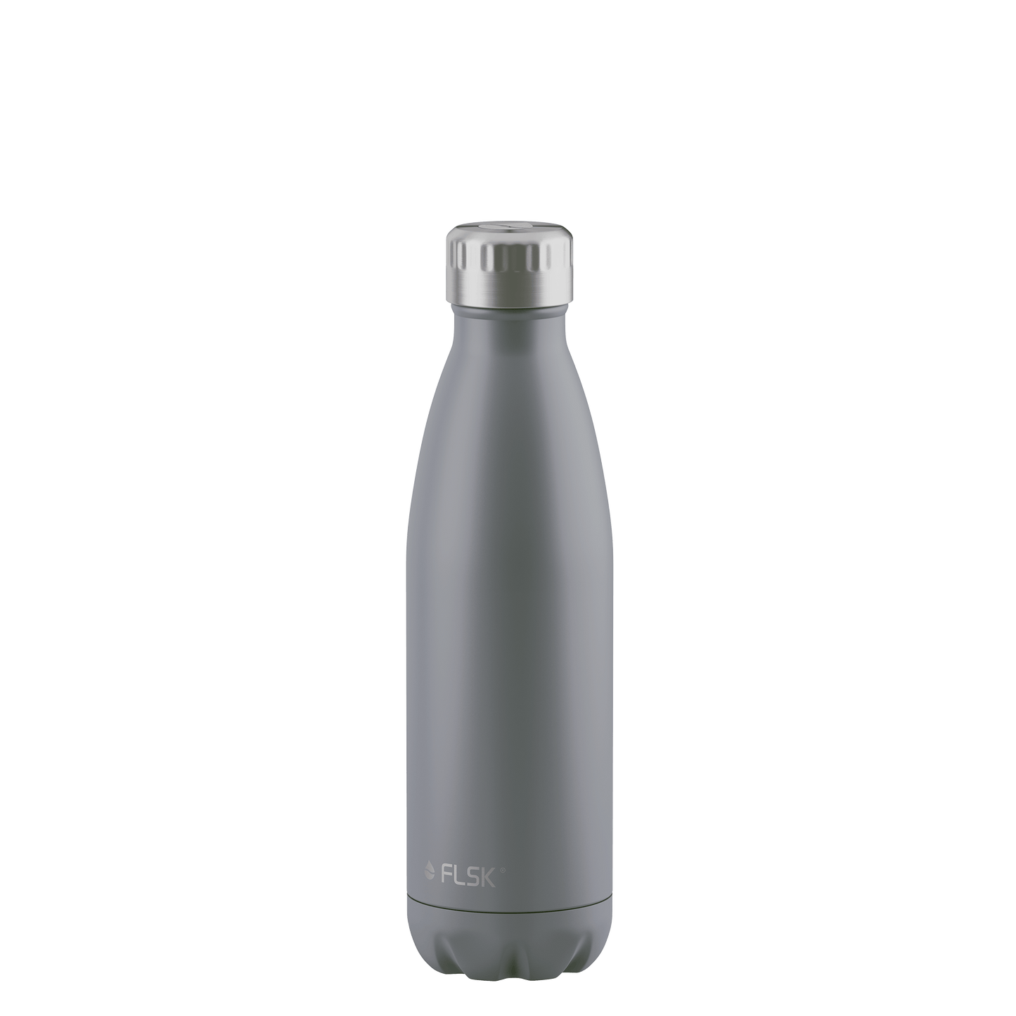 FLSK Trinkflasche 500 ml stone aus Edelstahl