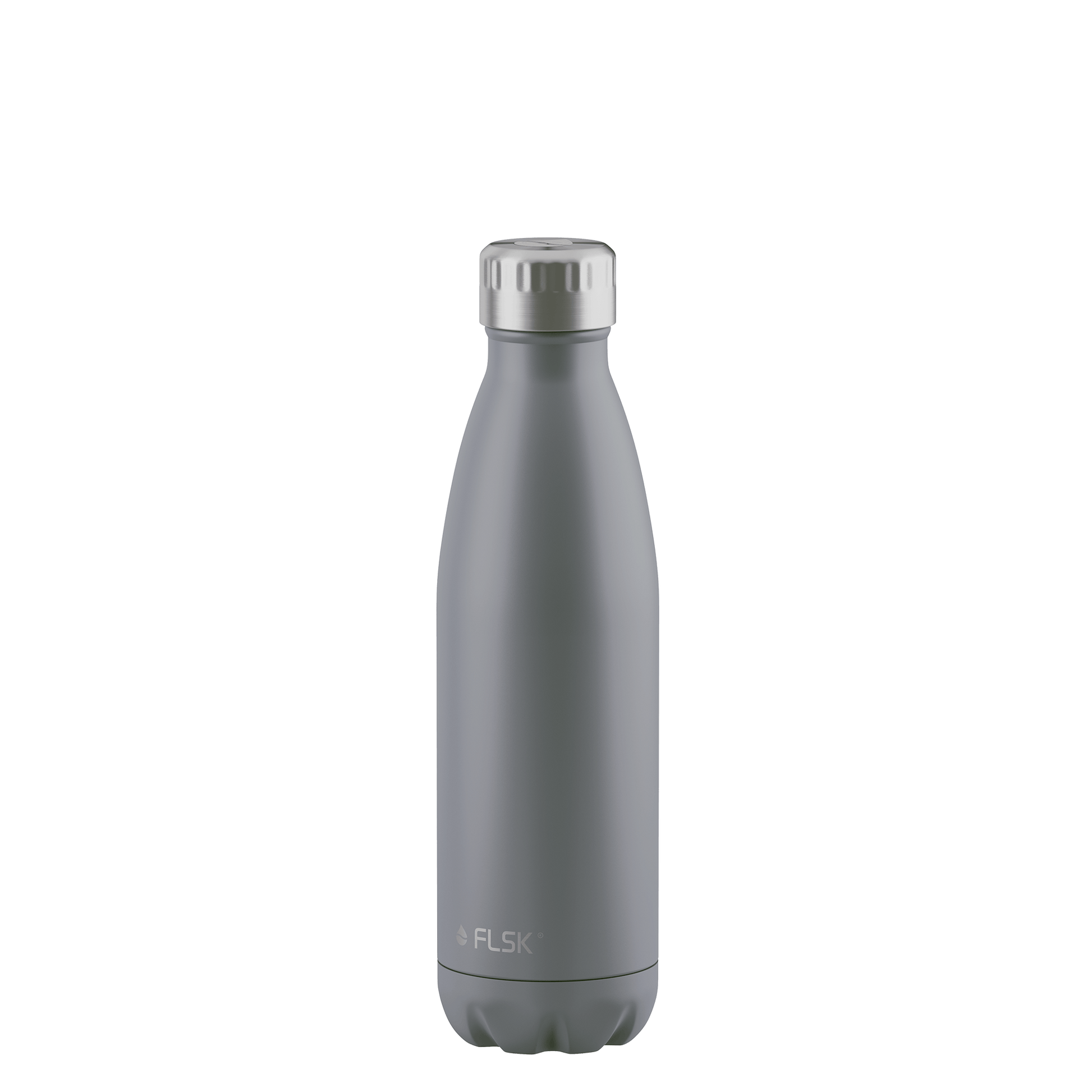 FLSK Trinkflasche 500 ml stone aus Edelstahl