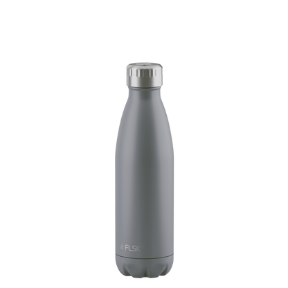 FLSK Trinkflasche 500 ml stone aus Edelstahl