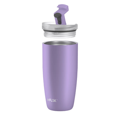 FLSK Kaffeebecher aus Edelstahl lavender 500 ml