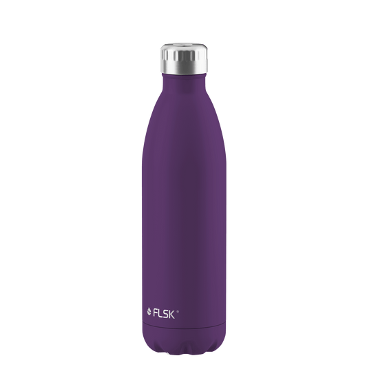 FLSK Trinkflasche aus Edelstahl 750 ml nordic plum