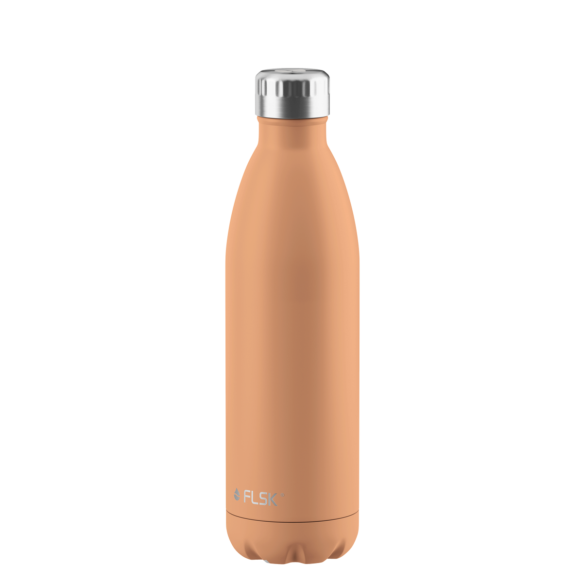 FLSK Trinkflasche aus Edelstahl 750 ml peach