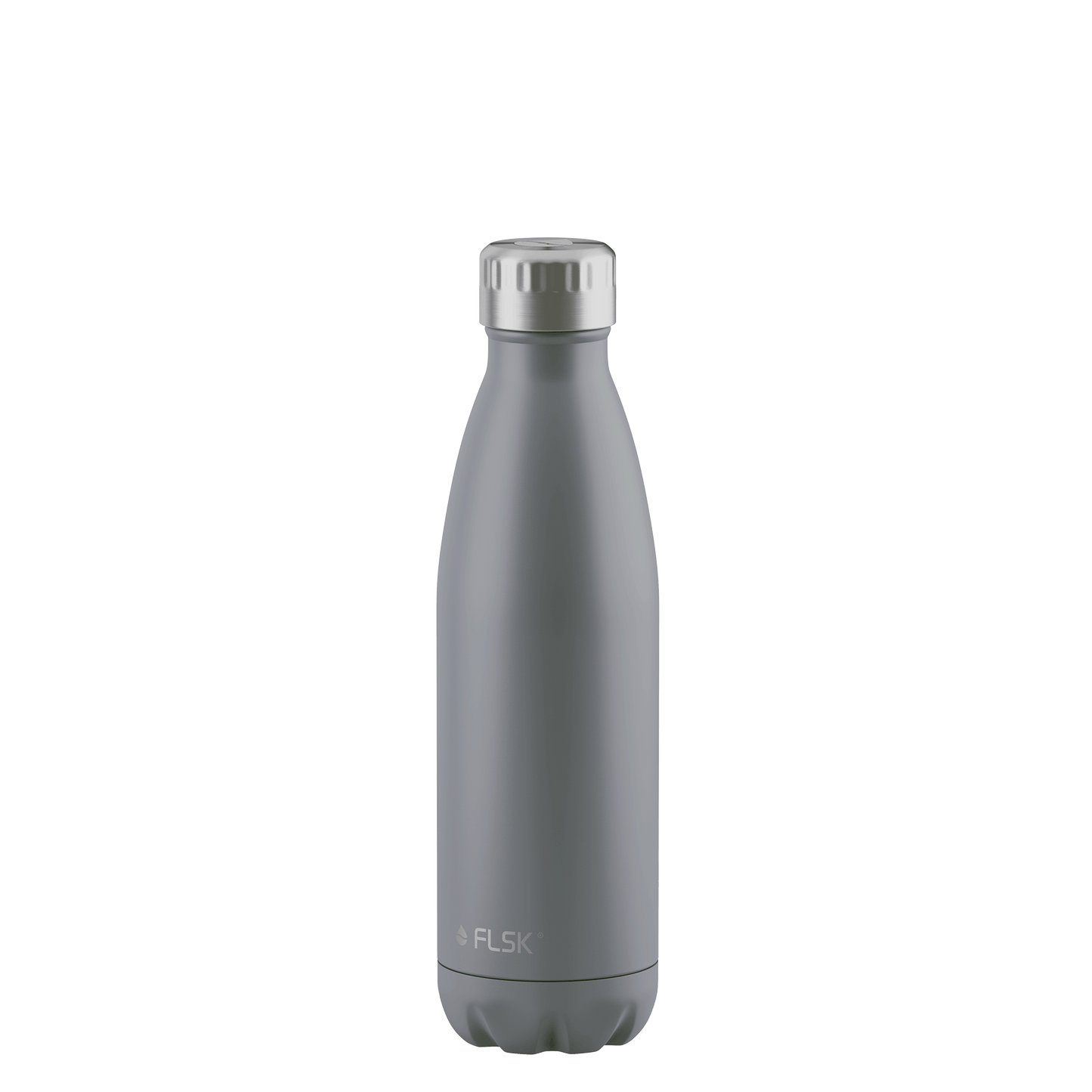 FLSK Trinkflasche 500 ml stone aus Edelstahl