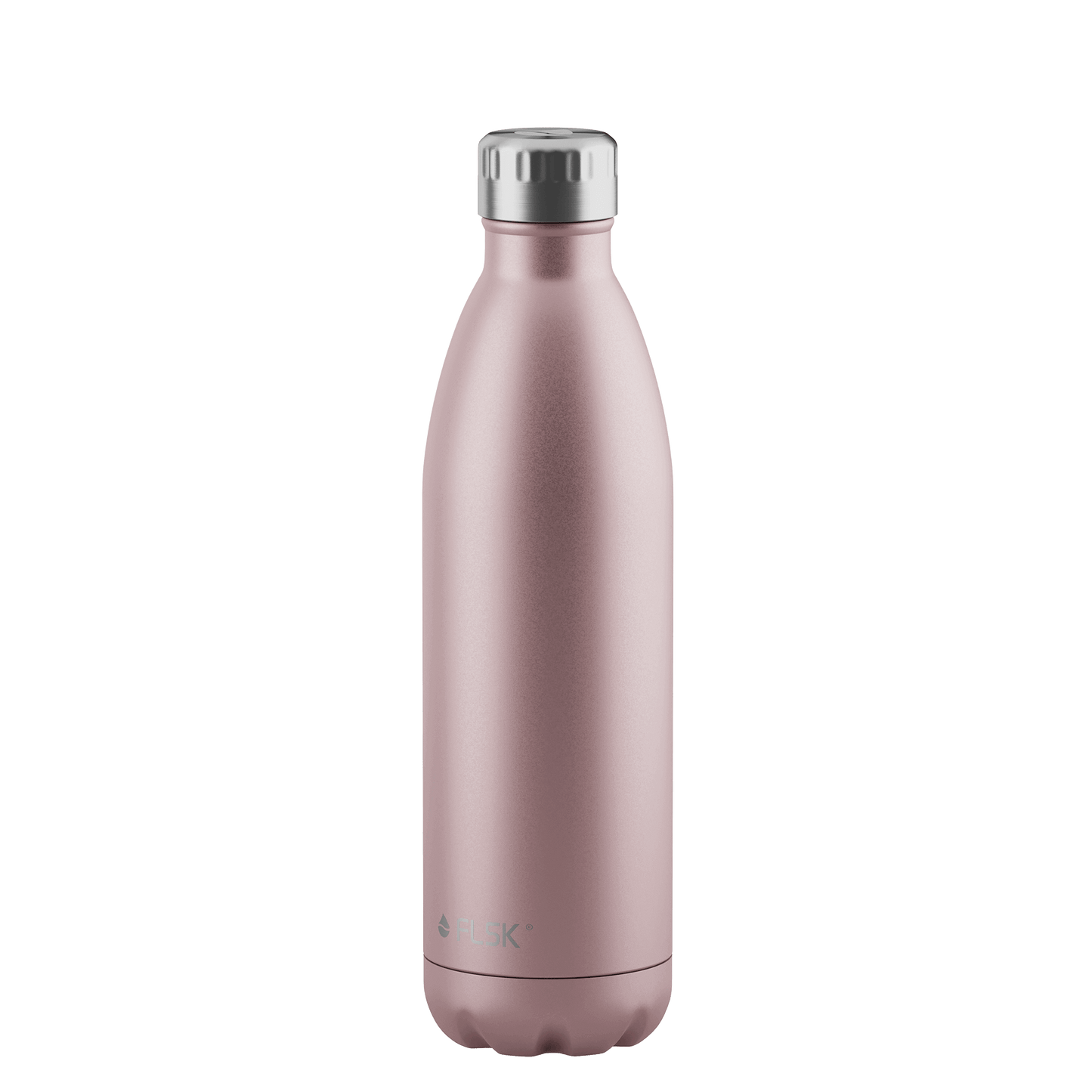 FLSK Trinkflasche 750 ml roségold aus Edelstahl
